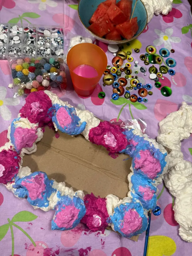 Konstrukcja Moflaka w trakcie pracy